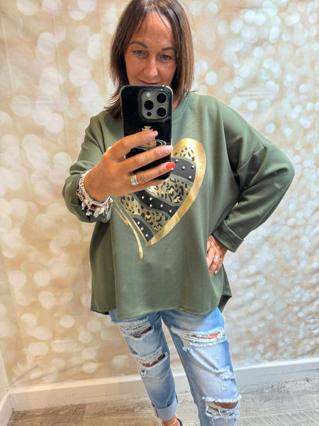 Scuba Heart Sweatshirt