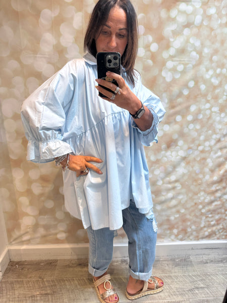 Fly Out Oversized Diamante Shirt