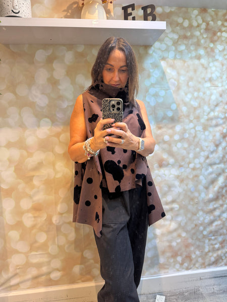 ID Holey  Sleeveless Tunic