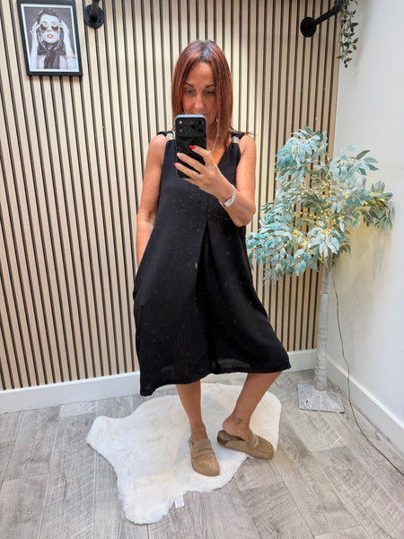 Crinkle Culotte  Playsuit