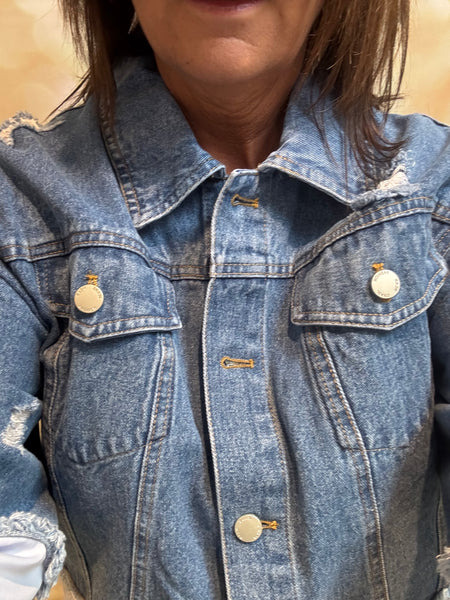 Studio  Denim Shacket