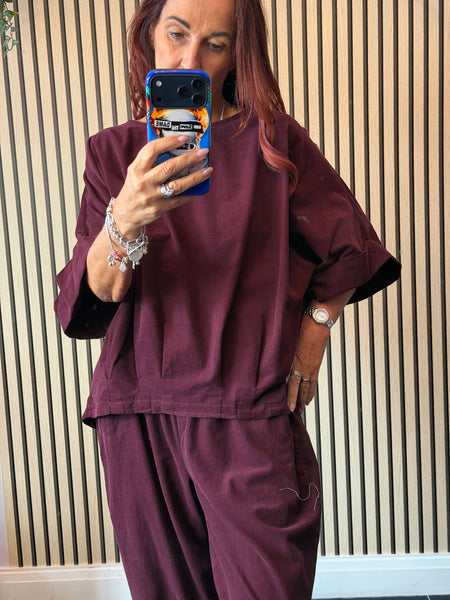 Needlecord trouser / tunic set