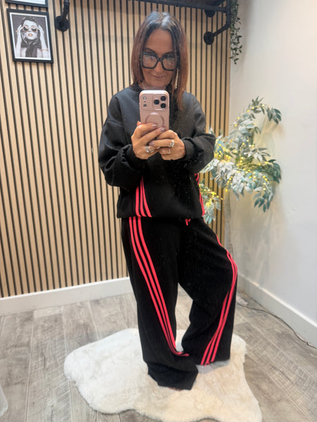 Studio Scuba Neon Stripe Jogger  set