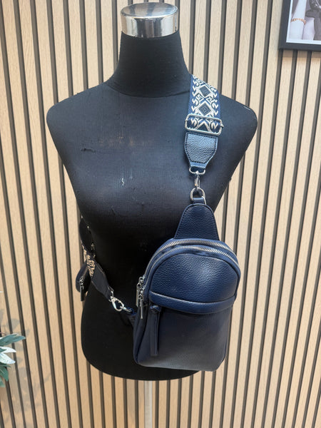 Small Across body Bag with tapestry strap