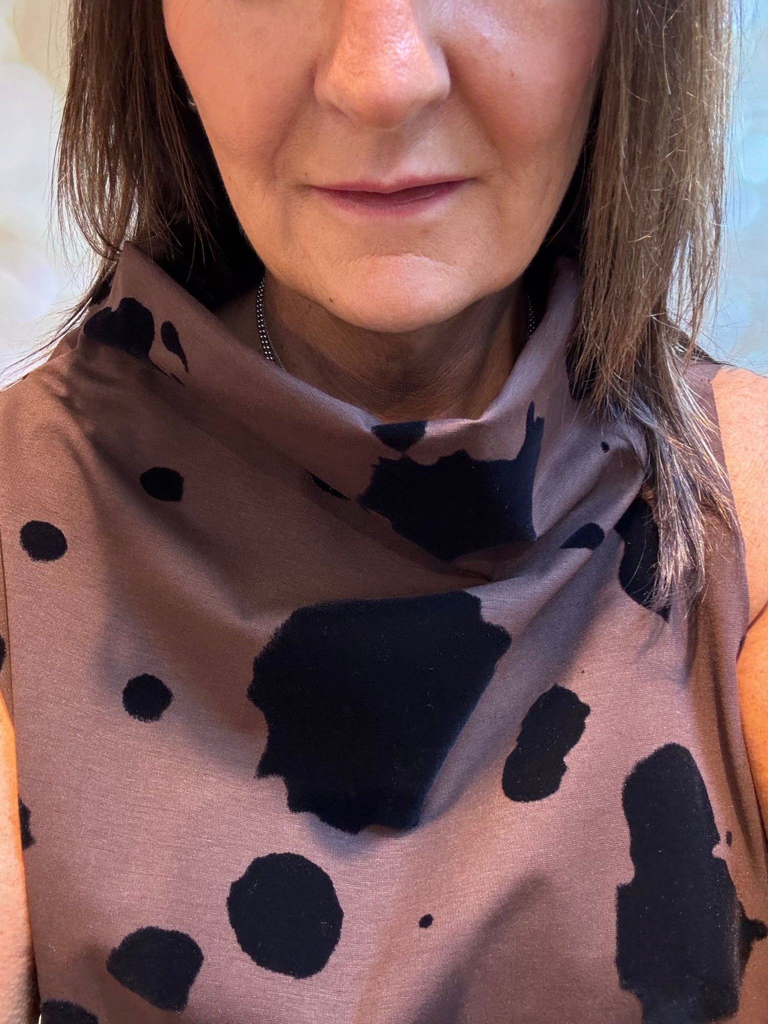 ID Holey  Sleeveless Tunic
