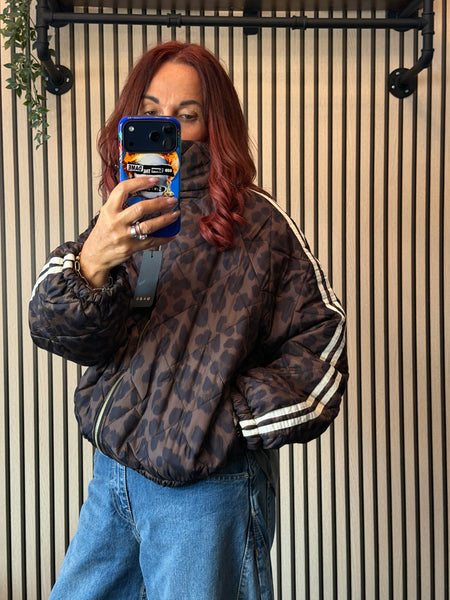 Quilted  Bomber Jacket