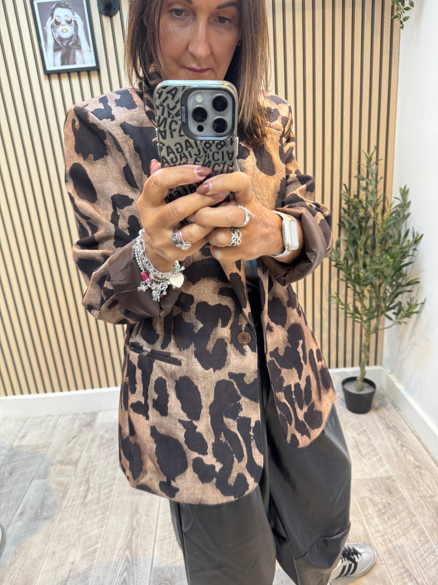 Studio Leopard Blazer