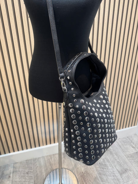 Studded  Bucket Bag