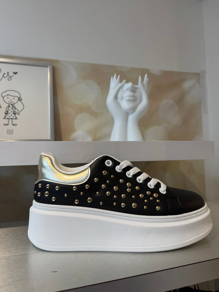 Chunky Sole Studded Trainer