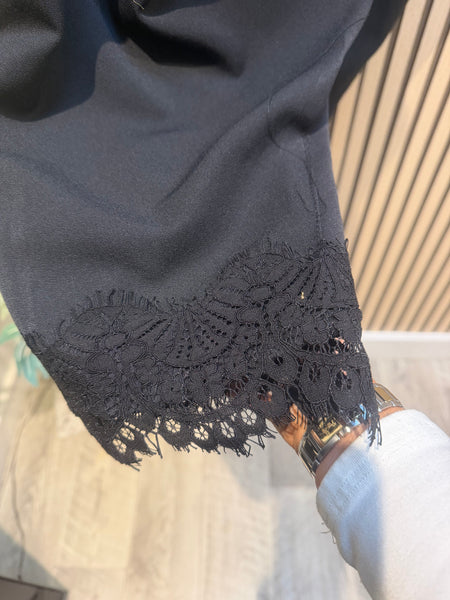 Dressy Wrap Front Trousers