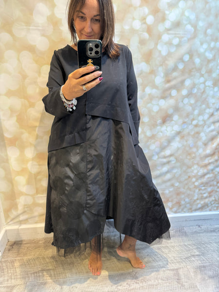 ID Tulle/Multi Fabric  Dress