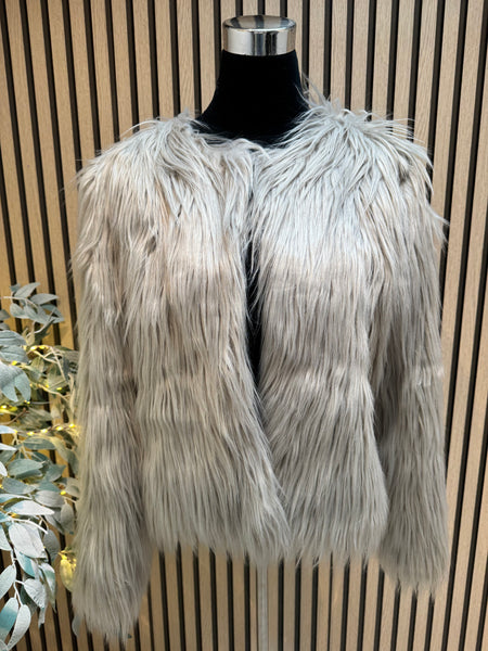 Fur Cropped Jacket