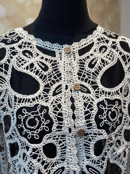 Crochet / Sheer Cardigan