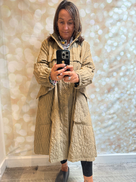 Bella Bleu Hooded Coat