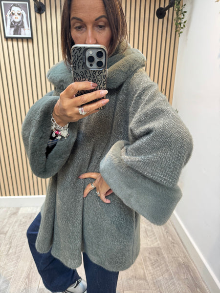 Vintage Style  Swing  Coat
