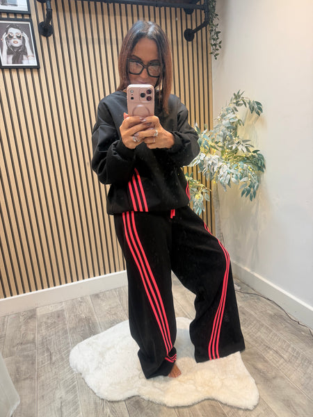 Studio Scuba Neon Stripe Jogger  set