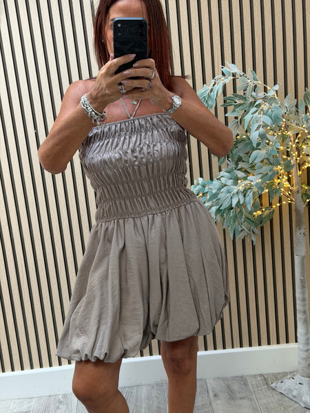 Bandeau Top puff leg  Playsuit