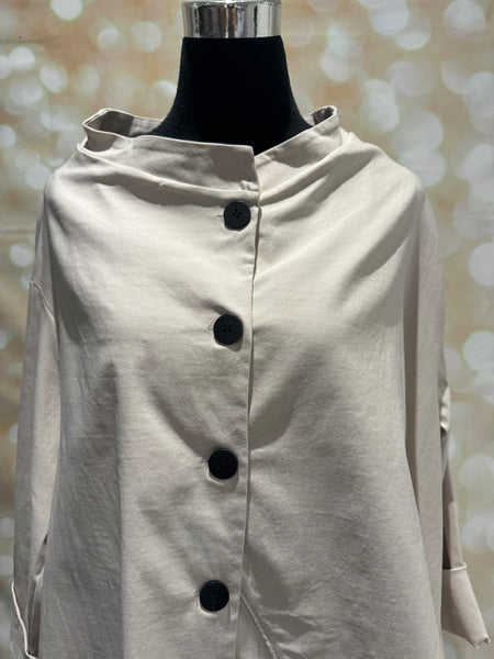 ID Swing Slash Neck Jacket