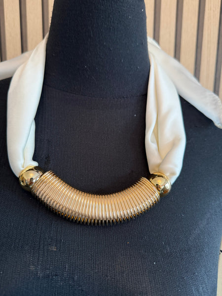 Silky Scarf Necklace