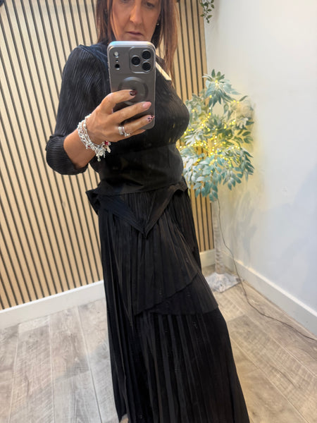 3 Piece Pleated Skirt / Top Set