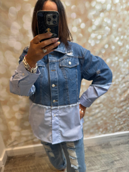 Studio  Denim Shacket