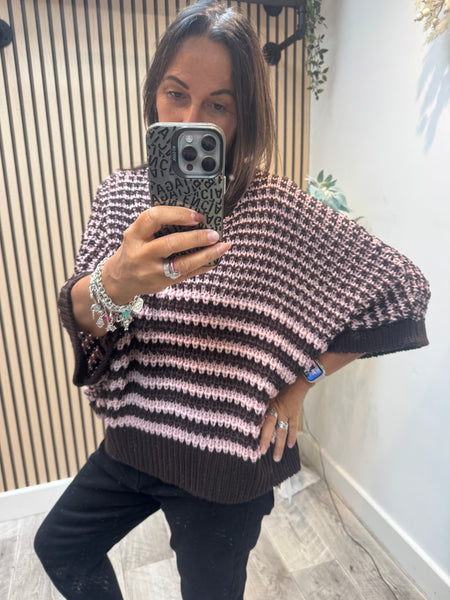 Studio Stripe Chunky Knit Jumper