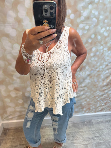 Crochet Swing Vest