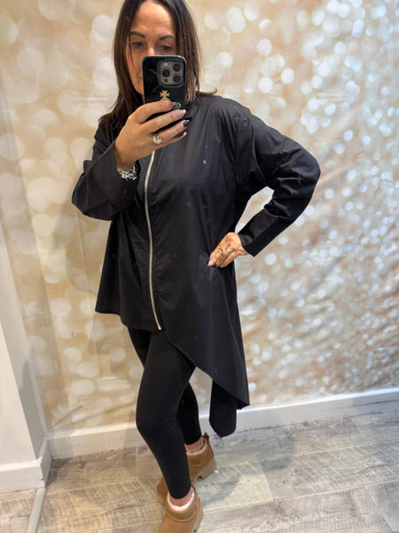ID Asymetrical Zip Shirt