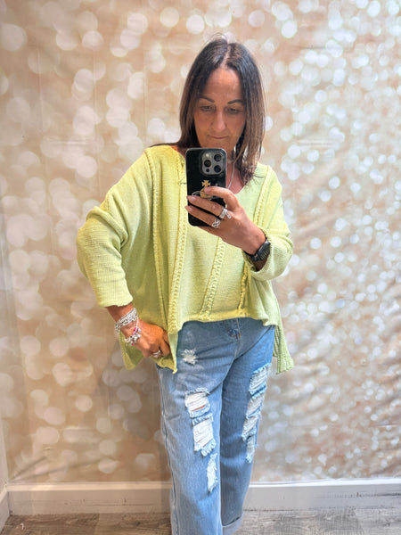 Studio Panelled Jumper