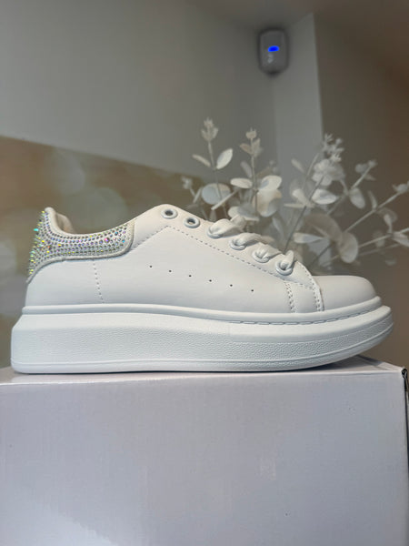 Chunky Sole Embellished Trainer