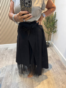 ID Tulle Wrap over Skirt