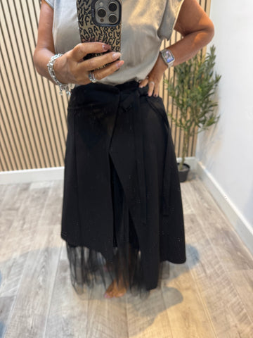 ID Tulle Wrap over Skirt