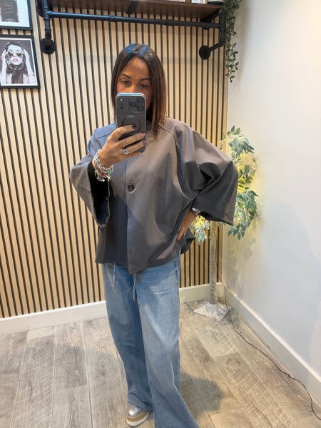 Scuba fabric Swing Jacket