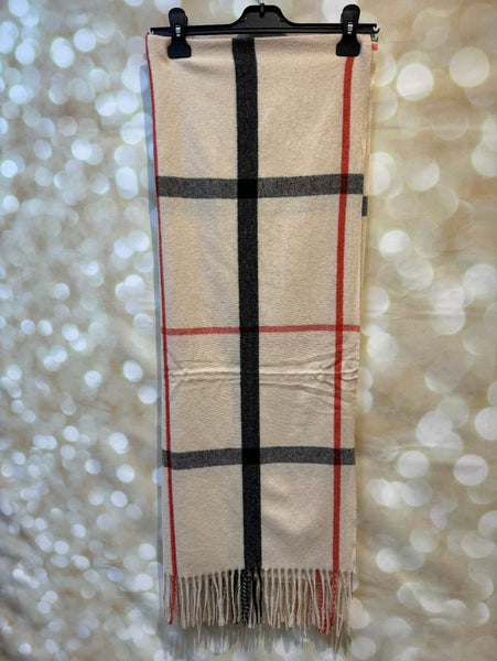 Inspired Wooly Cashmere Feel  Scarf