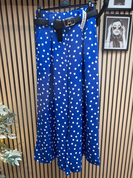 Polka Dot Palazzo  trousers