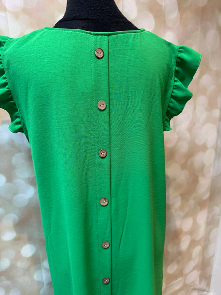 Button back Dress