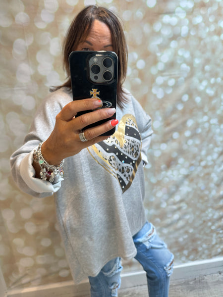 Scuba Heart Sweatshirt