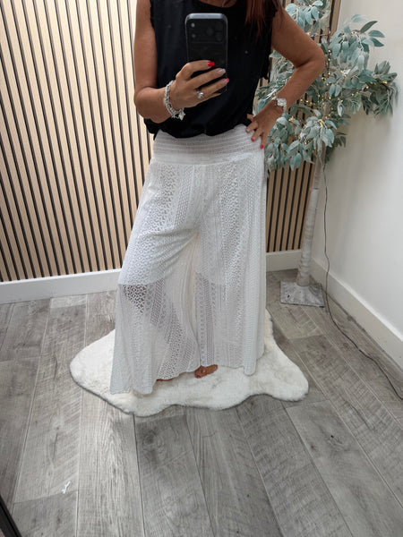 Lace Culotte Trousers