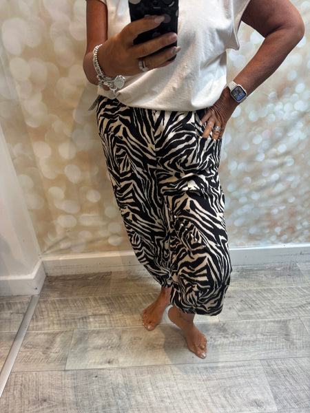 Silky balloon Trousers