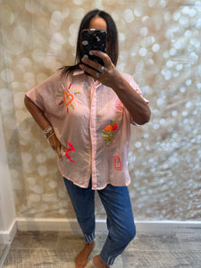 Zeta Otto Applique Shirt