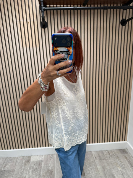 Embroidered Vest