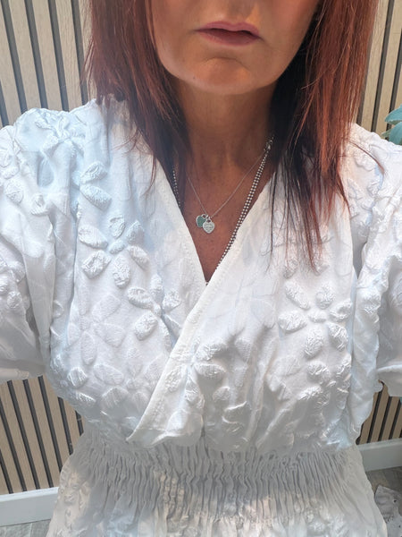 Floral Applique Dress