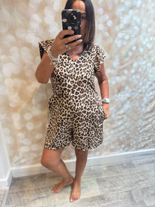 Silky Animal Playsuit