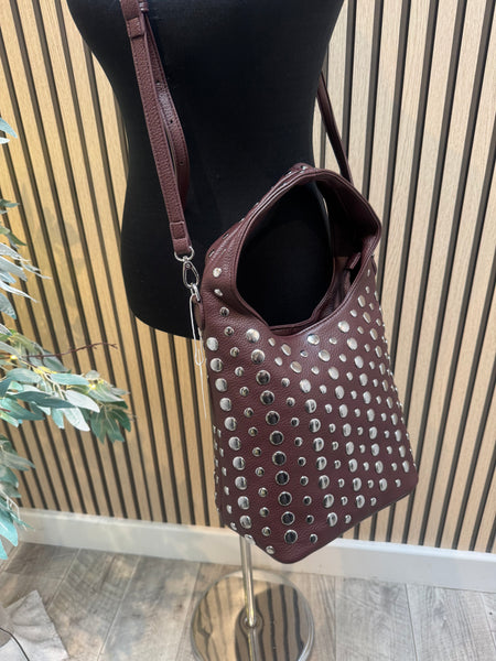 Studded  Bucket Bag