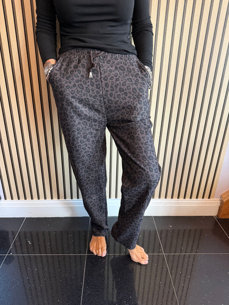 Leopard trousers