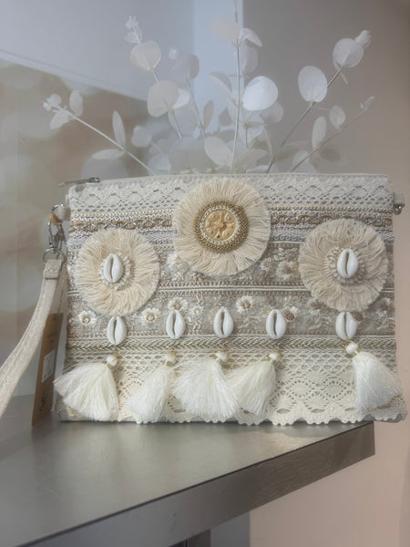 Hessian Clutch Bags