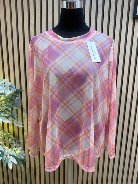 Curve Sheer Layering Top