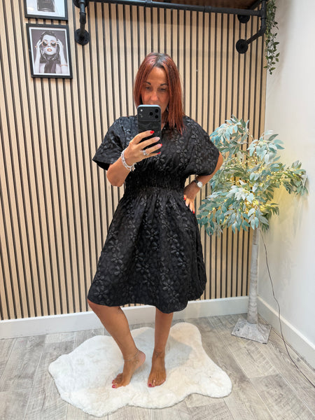 Floral Applique Dress