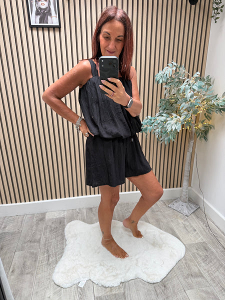 Bubble Hem Top / Shorts Set