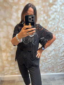 Crochet Art Deco Top /Jumper